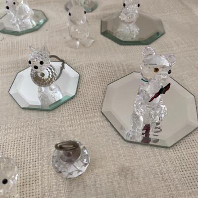Collection of Swarovski Crystal Figurines