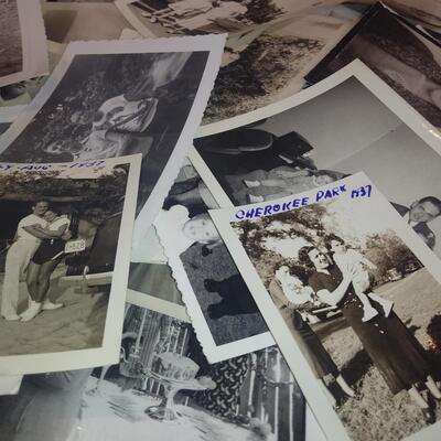 Old Photos of People and Parks - Lot B