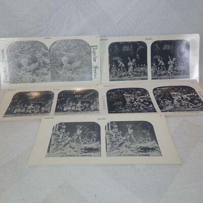 Salesman Sample Stereograph Cards