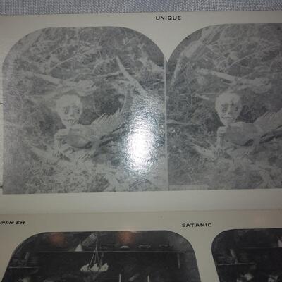 Salesman Sample Stereograph Cards