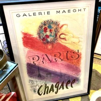 Vintage Chagall poster