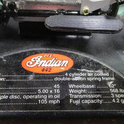 1942 Indian 442 Diecast Model