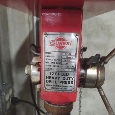 12 Speed Drill Press