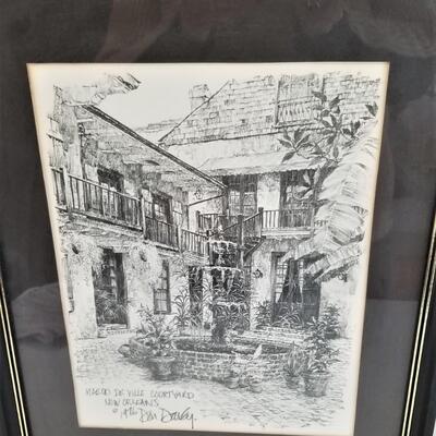 Lot #89  Pair of Framed French Quarter Scenes