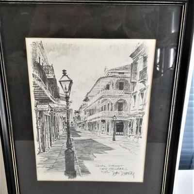Lot #89  Pair of Framed French Quarter Scenes