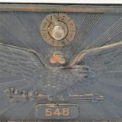 Lot #92  Antique Metal Post Office Box Front