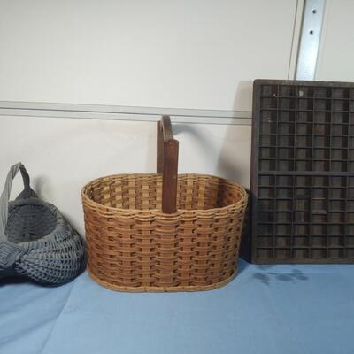 Baskets & Shadow Box