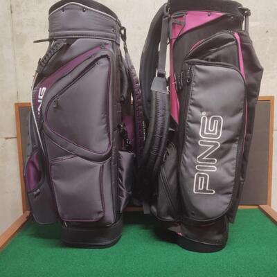 Two Ping Golf Bags