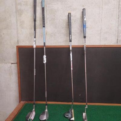 Variety of Golf Clubs