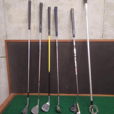 Variety of Golf Clubs