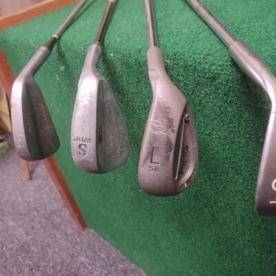 Variety of Golf Clubs