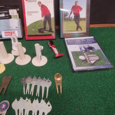Variety of Golf Items