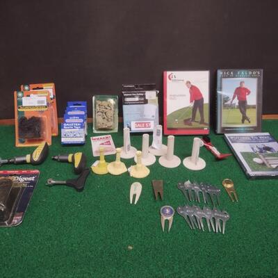 Variety of Golf Items