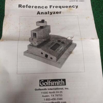 Golfsmith Frequency Analyzer