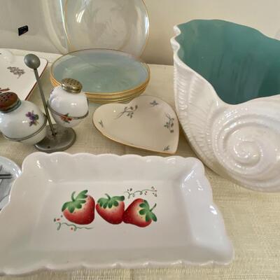 Big assortment of vintage China servingware