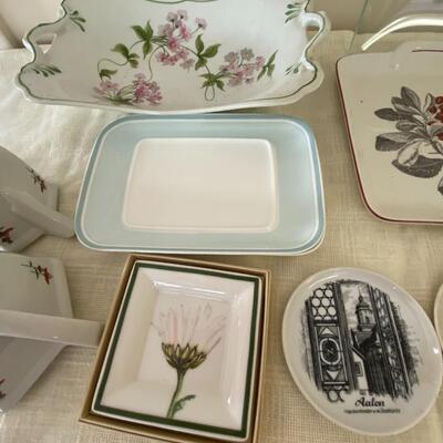 Big assortment of vintage China servingware