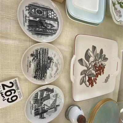 Big assortment of vintage China servingware