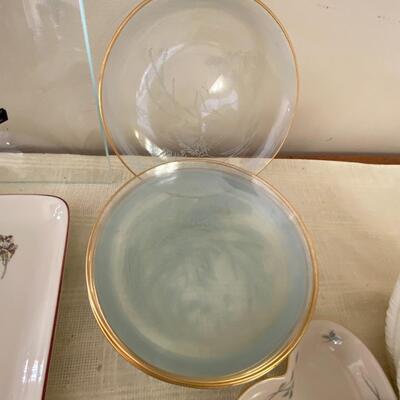 Big assortment of vintage China servingware