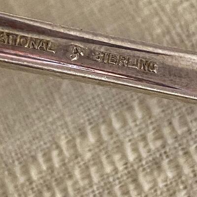 International Sterling Silver Blossom Time Pattern Flatware Set 1477 Grams