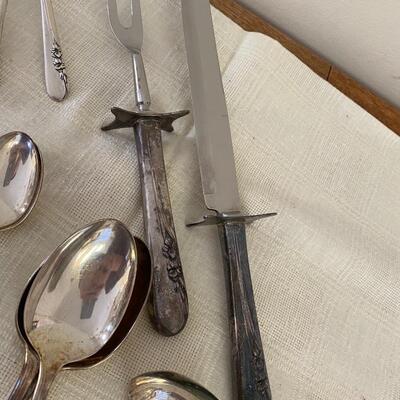 International Sterling Silver Blossom Time Pattern Flatware Set 1477 Grams