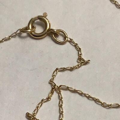A Group of 4 14KT Gold Pieces of Jewelry