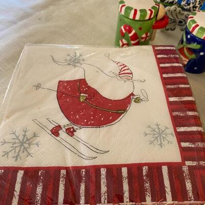 Christmas Holiday Serving Items and Barware