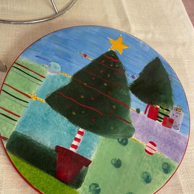 Christmas Holiday Serving Items and Barware