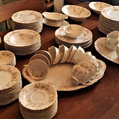 Lot #107  Large Set of Vintage Syracuse China