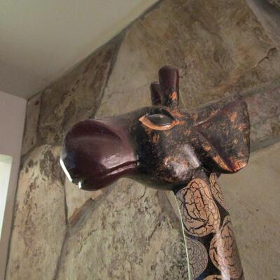 #1 Wooden Giraffe 