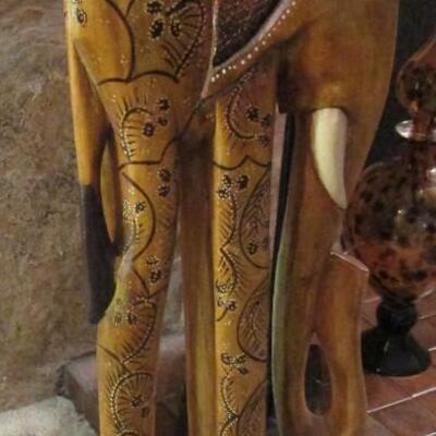 #2 Wooden Elephant