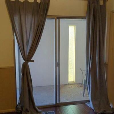 #21 Brown curtains