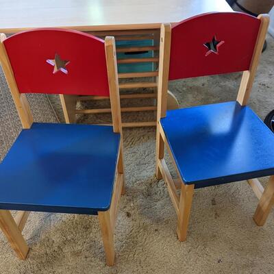 #25 Child table and two chairs