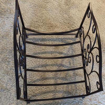 #43 Metal Wood holder for fireplace