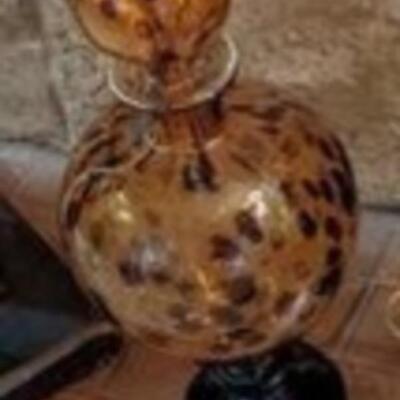 #45 Decorative Jar with lid 21"
