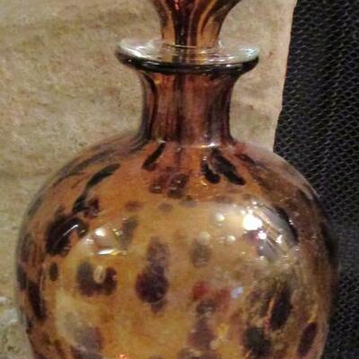 #45 Decorative Jar with lid 21"
