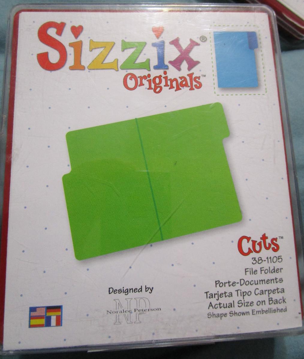 87 Sizzix Originals, File Folder