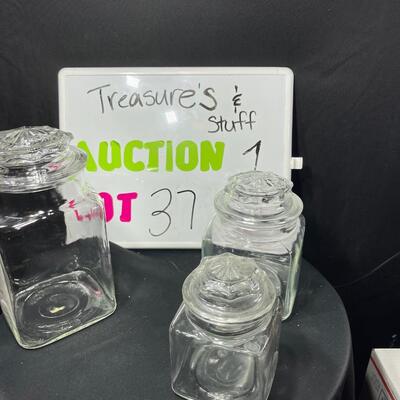 Glass Jar Set