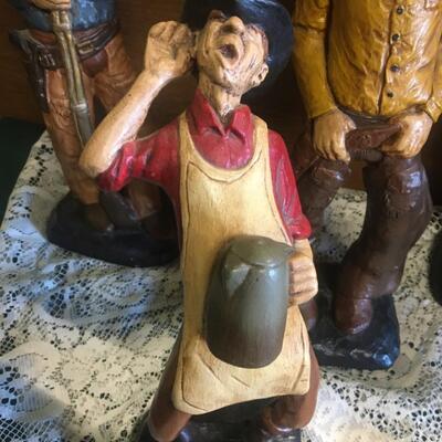 Cowboy Statues