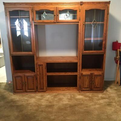2 piece Entertainment Center