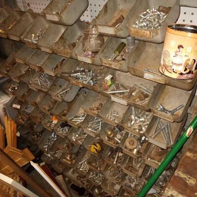 lots of nuts and bolts