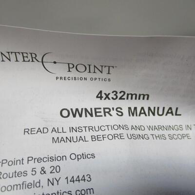 Center Point Precision Optics 4x32mm