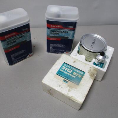 Fiberglass Resin & Dow Corning 3113 RTV Encapsulant