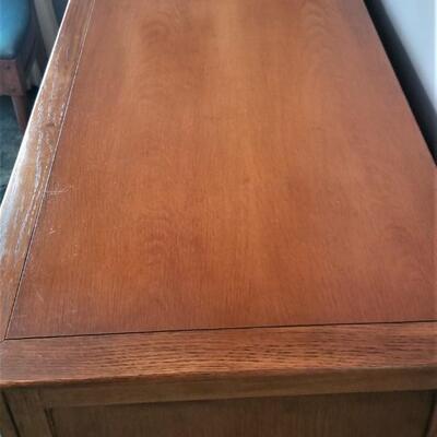 Lot #109  Vintage Oak Sideboard