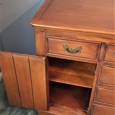 Lot #109  Vintage Oak Sideboard