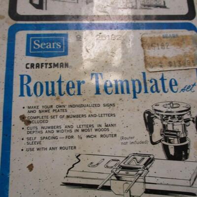 Router Template & Router Edge Guide