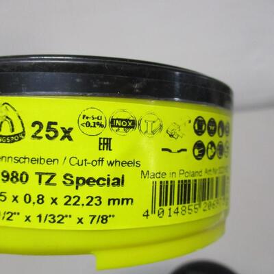 75 - Kronenflex A980 TZ Special Cut Off Wheels