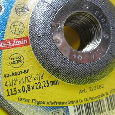 75 - Kronenflex A980 TZ Special Cut Off Wheels