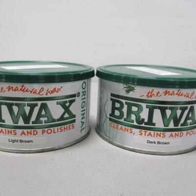 Briwax - Light Brown & Dark Brown