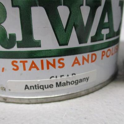 Briwax - Clear - Antique Mahogany - Rustic Pine
