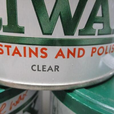 Briwax - Clear - Antique Mahogany - Rustic Pine